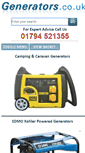 Mobile Screenshot of generators.co.uk